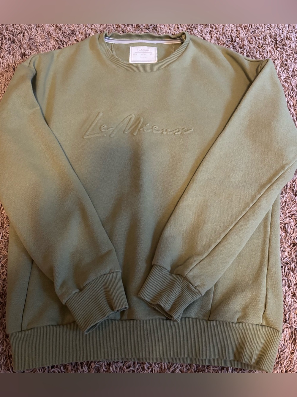 LeMieux Kiwi Sweatshirt Women’s 4